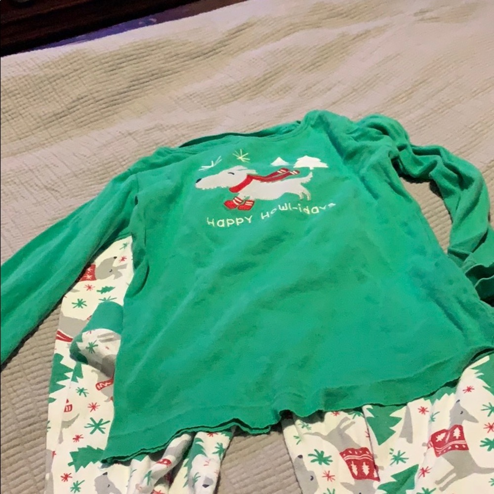 Boys happy howlidays pajama set
